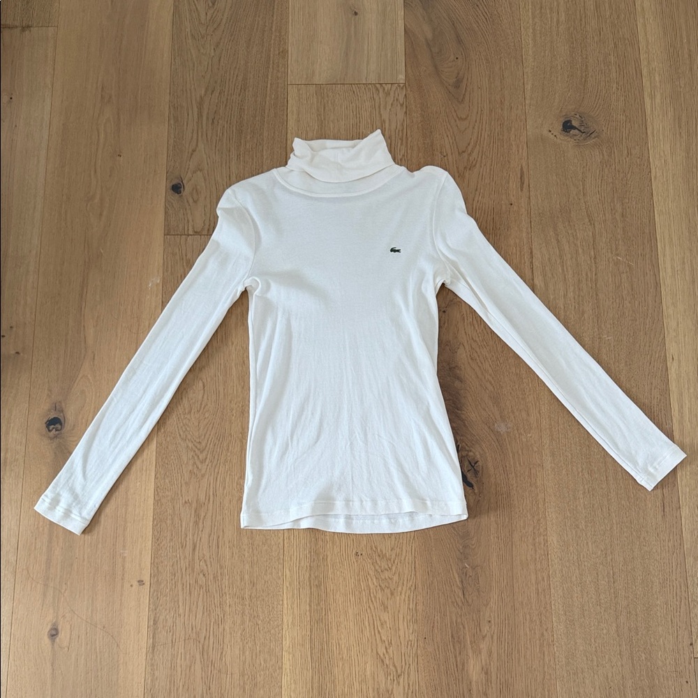 Lacoste Long Sleeve Turtleneck Top